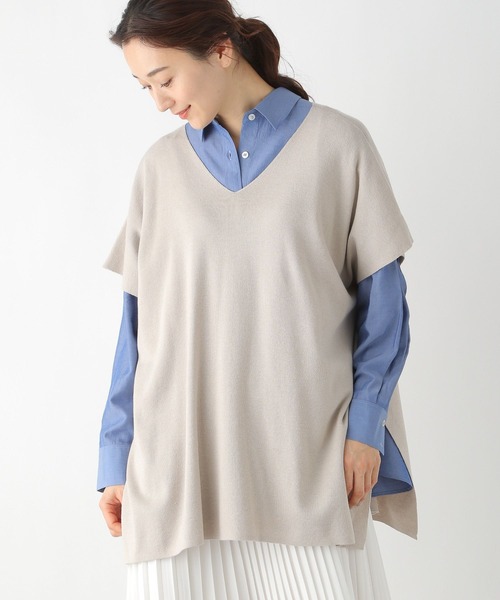 LEPSIM｜ギャザーWZIPベスト | Rakuten Fashion(楽天