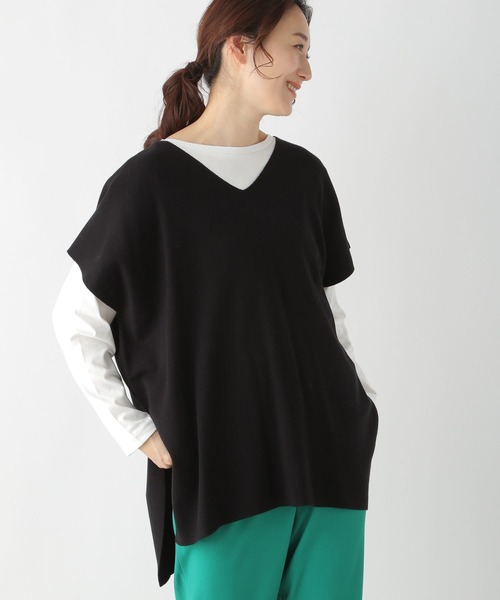 LEPSIM｜ギャザーWZIPベスト | Rakuten Fashion(楽天