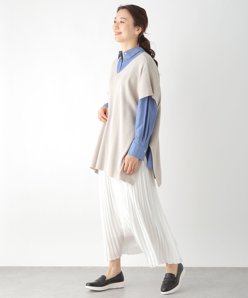 LEPSIM（レプシィム）の「12ゲージポンチョベスト[2022春夏] 265073