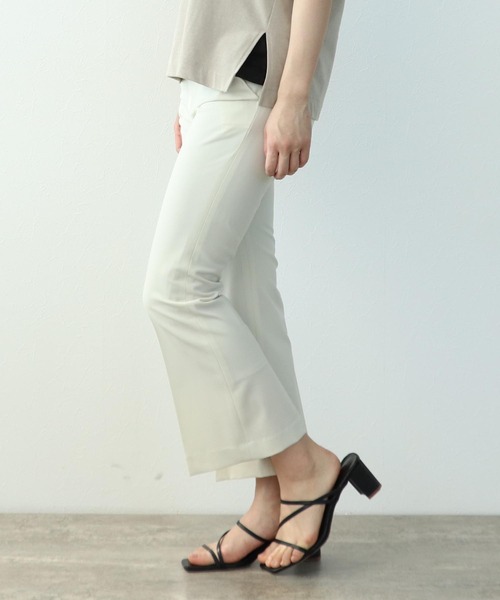 Three Four Time（ｽﾘｰﾌｫｰﾀｲﾑ）の「センタープレスパンツ（その他パンツ・レディース・ピンク/ブラック/アイボリー・FREE）」の5枚目の写真