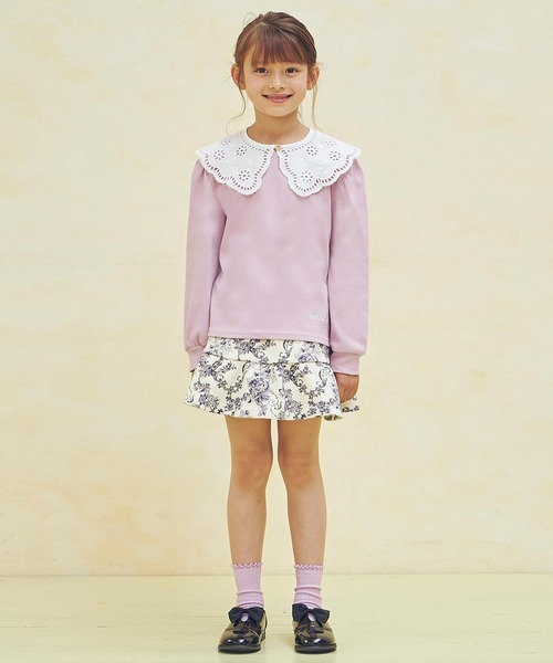 PAUL&JOE(ポールアンドジョー)の「PAUL & JOE(ポール & ジョー) Kids & Junior 付け襟ロンT(Tシャツ/カットソー・キッズ・ピンク/ネイビー/ラベンダー・140cm/120cm/150cm/130cm/160cm)」の17枚目の写真