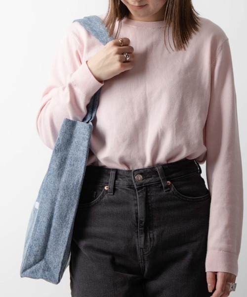 A.P.C.(アーペーセー)の「A.P.C. Lou TOTE BAG アー・ペー・セー ルー トートバッグ(トートバッグ・レディース・ライトインディゴブルー・FREE)」の3枚目の写真