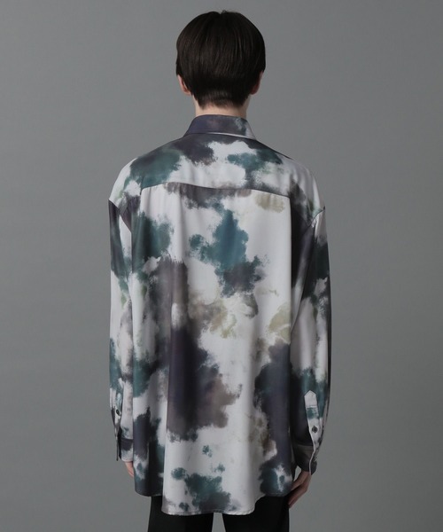 HARE(ハレ)の「【SETUP対応】トロミBLURシャツ(HARE)(シャツ/ブラウス・メンズ・オフホワイト/ブラック・SMALL/MEDIUM)」の13枚目の写真