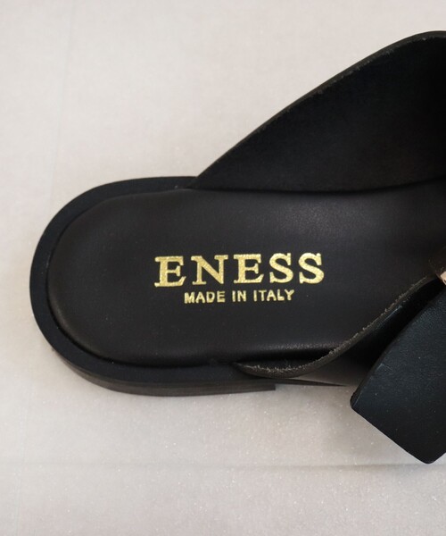 eness(エネス)の「【ENESS/エネス】レザークロスBIGバックルサンダル(サンダル・レディース・ブラック/ダークブラウン/ブラック系その他・37/36)」の12枚目の写真
