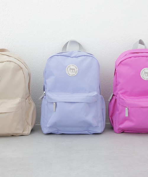 CIAOPANIC TYPY（チャオパニックティピー）の「【KIDS】minepack m（バックパック/リュック・キッズ・パープル/ブルー/ベージュ/グリーン/ブラック/ピンク/ネイビー/ミント/ライトグレー/カーキ/レモンイエロー/ロイヤルブルー・MEDIUM）」の22枚目の写真