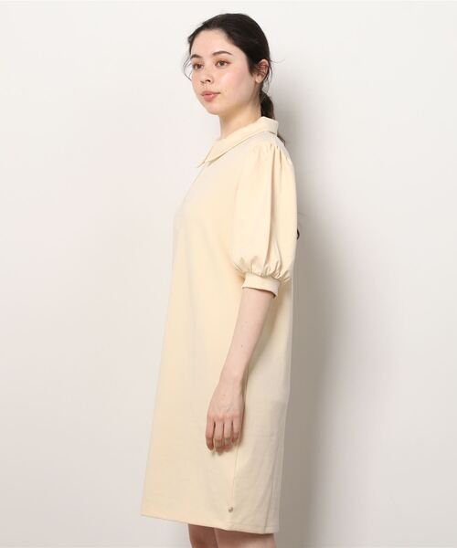 MAISON SCOTCH（メゾンスコッチ）の「ポロ ワンピース【166520】（ワンピース・レディース・オレンジ/ライトベージュ・X-SMALL/SMALL/MEDIUM）」の7枚目の写真