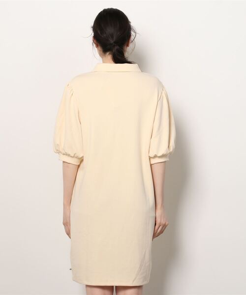 MAISON SCOTCH（メゾンスコッチ）の「ポロ ワンピース【166520】（ワンピース・レディース・オレンジ/ライトベージュ・X-SMALL/SMALL/MEDIUM）」の8枚目の写真
