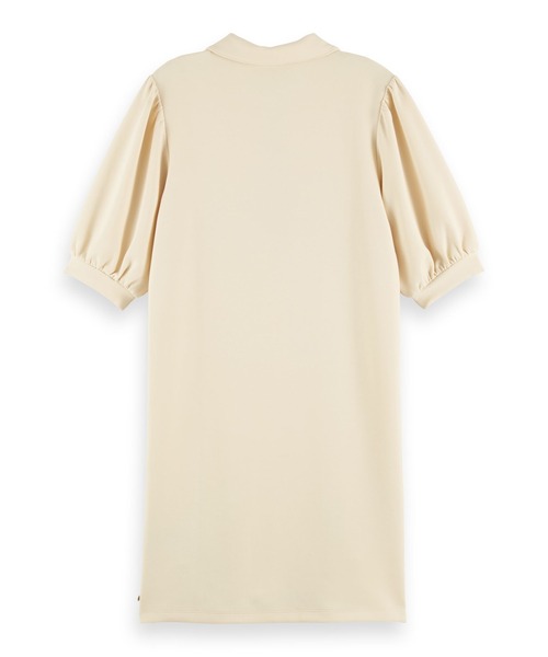 MAISON SCOTCH（メゾンスコッチ）の「ポロ ワンピース【166520】（ワンピース・レディース・オレンジ/ライトベージュ・X-SMALL/SMALL/MEDIUM）」の3枚目の写真