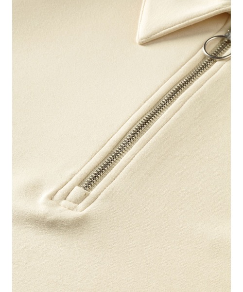 MAISON SCOTCH（メゾンスコッチ）の「ポロ ワンピース【166520】（ワンピース・レディース・オレンジ/ライトベージュ・X-SMALL/SMALL/MEDIUM）」の4枚目の写真