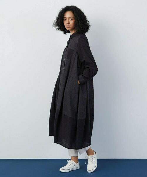 FRAPBOIS（フラボア）の「パールドビー ワンピース（ワンピース・レディース・ブラック/オフホワイト・1/0）」の16枚目の写真