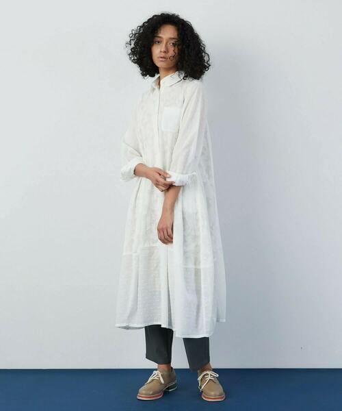 FRAPBOIS（フラボア）の「パールドビー ワンピース（ワンピース・レディース・ブラック/オフホワイト・1/0）」の11枚目の写真