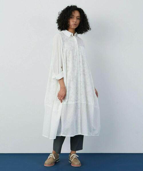 FRAPBOIS（フラボア）の「パールドビー ワンピース（ワンピース・レディース・ブラック/オフホワイト・1/0）」の9枚目の写真