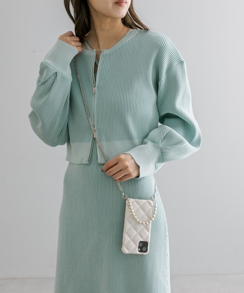 mystic（ミスティック）の「Lara キルティングスマホショルダー (iphone13pro対応）（スマホケース/カバー・レディース・シルバー/クリア/ブラック/アイボリー・ONE SIZE）」の17枚目の写真