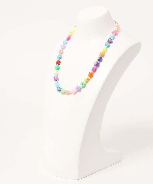 WHO'S WHO gallery（フーズフーギャラリー）の「【SLOPPY/スロッピー】カラフルネックレス（ネックレス・レディース・レインボー/カラフル/マルチ・FREE）」の16枚目の写真