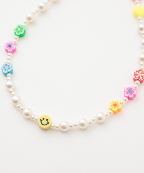 WHO'S WHO gallery（フーズフーギャラリー）の「【SLOPPY/スロッピー】カラフルネックレス（ネックレス・レディース・レインボー/カラフル/マルチ・FREE）」の7枚目の写真