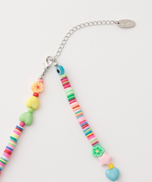 WHO'S WHO gallery（フーズフーギャラリー）の「【SLOPPY/スロッピー】カラフルネックレス（ネックレス・レディース・レインボー/カラフル/マルチ・FREE）」の9枚目の写真