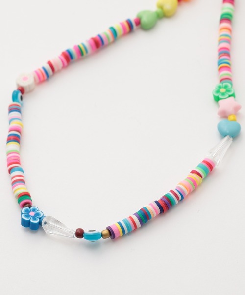 WHO'S WHO gallery（フーズフーギャラリー）の「【SLOPPY/スロッピー】カラフルネックレス（ネックレス・レディース・レインボー/カラフル/マルチ・FREE）」の11枚目の写真