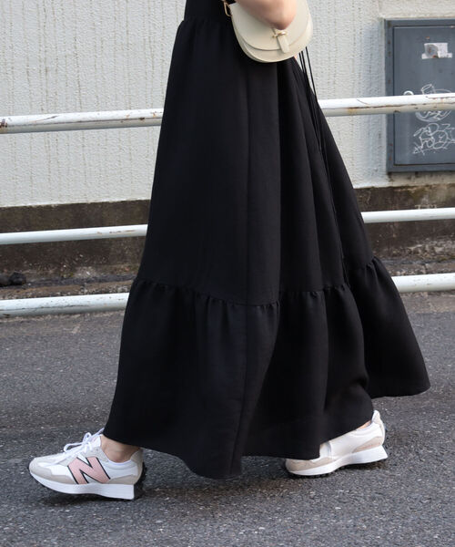 fredy emue（フレディエミュ）の「後ろレースアップキャミワンピース（ワンピース・レディース・グリーン/ブラック・38）」の15枚目の写真