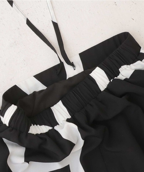 antiqua(アンティカ)の「アート柄フレアスカート(スカート・レディース・ブラック・FREE)」の18枚目の写真