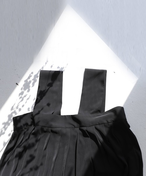 antiqua(アンティカ)の「大人モードで雰囲気良く。プリーツワンピース(ワンピース・レディース・ブラック・FREE)」の13枚目の写真