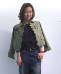 WHO'S WHO gallery | 【mil4th】ショートF2ジャケット(ミリタリージャケット)