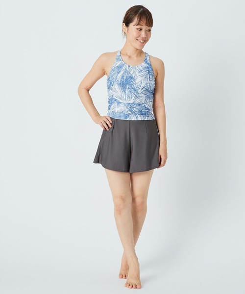 julier ヨガウェア セットアップ SHADOW LEAF PRINT Julier Yoga and Relax（ジュリエヨガアンドリラックス）の「Julier