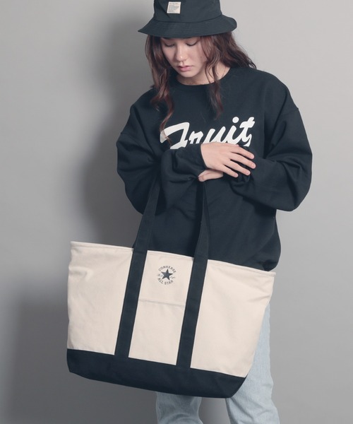 CONVERSE/コンバース】CANVAS L TOTE BAG キャンバスビッグ