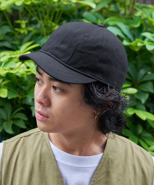 SETUP7（セットアップセブン）の「【SETUP7】ショートバイザーベーシックキャップ KNF（キャップ・メンズ・ブラック/ベージュ/ネイビー/ブラウン/グレー/カーキ/アイボリー・FREE）」の11枚目の写真