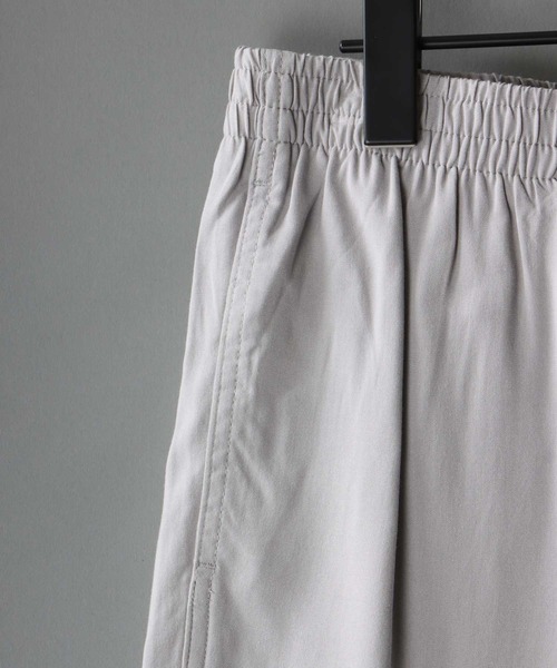 SITRY（シトリー）の「レーヨンバンドカラー シャツ＆ハーフパンツ セットアップ（ルームウェア/パジャマ・メンズ・ブラック/ベージュ/ネイビー/グレー/ブラック系その他/グレー系その他/ブルー系その他・M/L）」の13枚目の写真