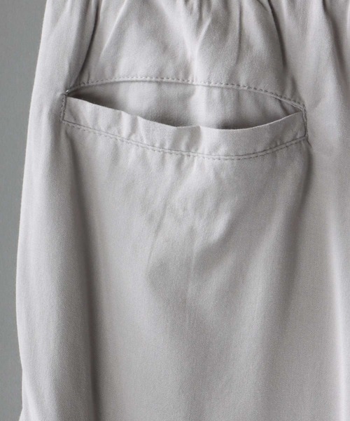 SITRY（シトリー）の「レーヨンバンドカラー シャツ＆ハーフパンツ セットアップ（ルームウェア/パジャマ・メンズ・ブラック/ベージュ/ネイビー/グレー/ブラック系その他/グレー系その他/ブルー系その他・M/L）」の17枚目の写真