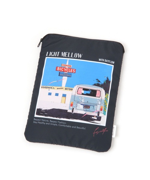 BAYFLOW（ベイフロー）の「【EIZIN SUZUKI×BAYFLOW】タブレットケース（PC・タブレットケース・レディース・ネイビー・0）」の2枚目の写真