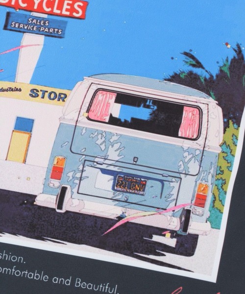 BAYFLOW（ベイフロー）の「【EIZIN SUZUKI×BAYFLOW】タブレットケース（PC・タブレットケース・レディース・ネイビー・0）」の5枚目の写真