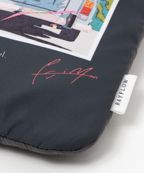 BAYFLOW（ベイフロー）の「【EIZIN SUZUKI×BAYFLOW】タブレットケース（PC・タブレットケース・レディース・ネイビー・0）」の8枚目の写真