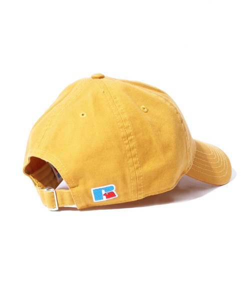 Russell Athletic（ラッセルアスレティック）の「Russell Athletic/ラッセルアスレティック Cotton Twill Dad Hat キャップ（キャップ・メンズ・ブラック/オリーブ/イエロー/バーガンディー・FREE）」の4枚目の写真