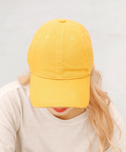 Russell Athletic（ラッセルアスレティック）の「Russell Athletic/ラッセルアスレティック Cotton Twill Dad Hat キャップ（キャップ・メンズ・ブラック/オリーブ/イエロー/バーガンディー・FREE）」の15枚目の写真