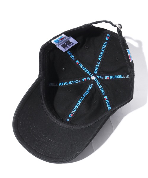 Russell Athletic（ラッセルアスレティック）の「Russell Athletic/ラッセルアスレティック Cotton Twill Dad Hat キャップ（キャップ・メンズ・ブラック/オリーブ/イエロー/バーガンディー・FREE）」の5枚目の写真