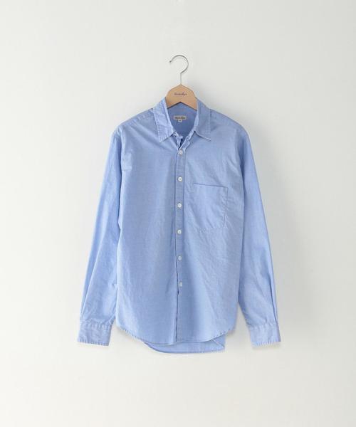 Steven Alan(スティーブンアラン)の「<steven alan> H/LINE RV/SM REG/シャツ ◆(シャツ/ブラウス・メンズ・ライトブルー・SMALL)」の1枚目の写真