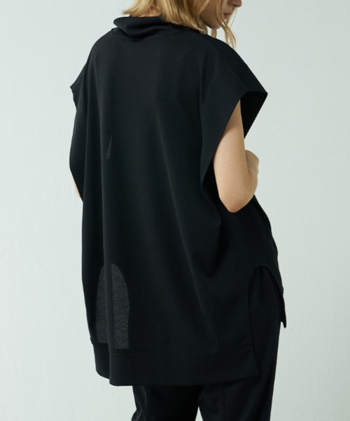 Lui's（ルイス）の「エステルフライスBigカラープルオーバー（Tシャツ/カットソー・レディース・ブラック/サックスブルー・FREE）」の12枚目の写真