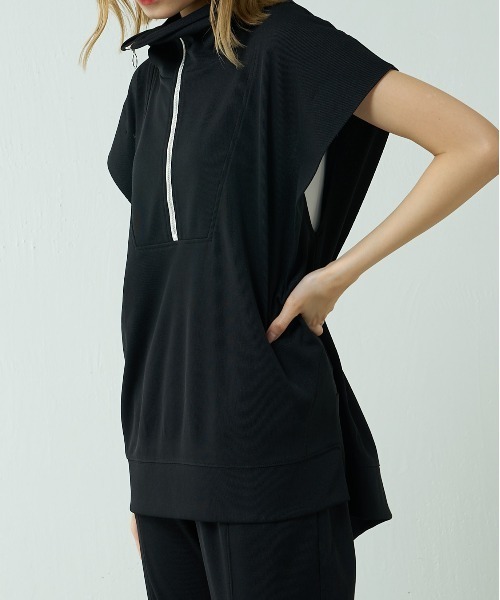 Lui's（ルイス）の「エステルフライスBigカラープルオーバー（Tシャツ/カットソー・レディース・ブラック/サックスブルー・FREE）」の21枚目の写真