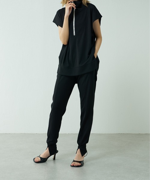 Lui's（ルイス）の「エステルフライスBigカラープルオーバー（Tシャツ/カットソー・レディース・ブラック/サックスブルー・FREE）」の19枚目の写真