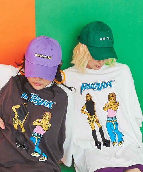 PUNYUS（プニュズ）の「DIGITALIZEキャップ（キャップ・レディース・パープル/ピンク/ブラック・FREE）」の11枚目の写真