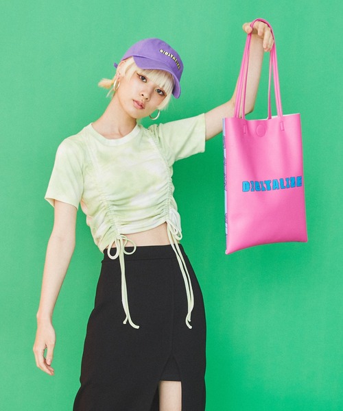 PUNYUS（プニュズ）の「DIGITALIZEキャップ（キャップ・レディース・パープル/ピンク/ブラック・FREE）」の16枚目の写真