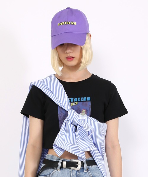 PUNYUS（プニュズ）の「DIGITALIZEキャップ（キャップ・レディース・パープル/ピンク/ブラック・FREE）」の19枚目の写真