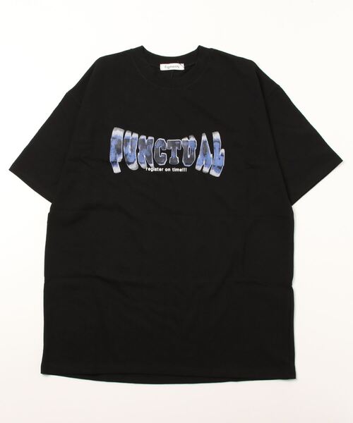 Figments（フィグメンツ）の「PUNCTUAL Tシャツ（Tシャツ/カットソー・レディース・ブラック・FREE）」の8枚目の写真