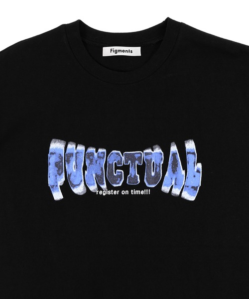 Figments（フィグメンツ）の「PUNCTUAL Tシャツ（Tシャツ/カットソー・レディース・ブラック・FREE）」の3枚目の写真