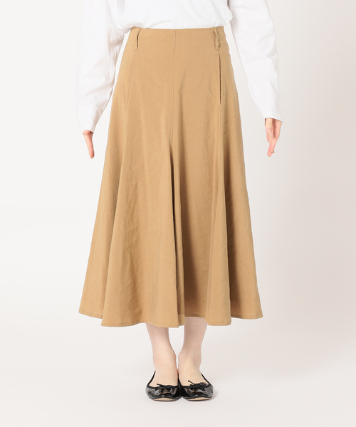 IENA（イエナ）の「パネルフレアボリュームスカート（スカート・レディース・ベージュ/ブラウン・38/36/34）」の16枚目の写真