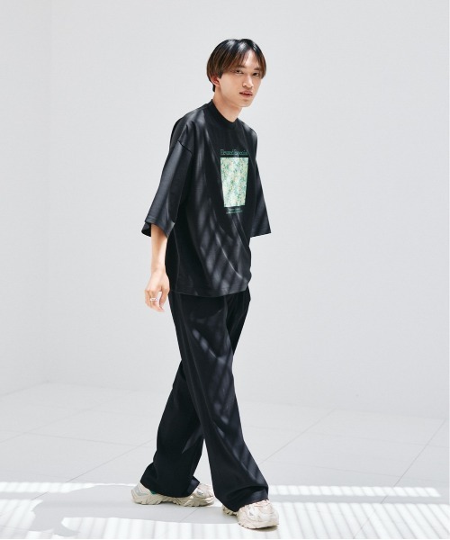 EDEL（エーデル）の「EDEL - アートプリントルーズフィットT（Tシャツ/カットソー・メンズ・ホワイト/ブラック・MEDIUM/LARGE）」の15枚目の写真