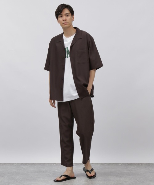 LAKOLE(ラコレ)の「レタードプリントTシャツ / 299636(Tシャツ/カットソー・メンズ・ホワイト/ブラック/ネイビー/グレー/グリーン・MEDIUM/LARGE/X-LARGE)」の21枚目の写真