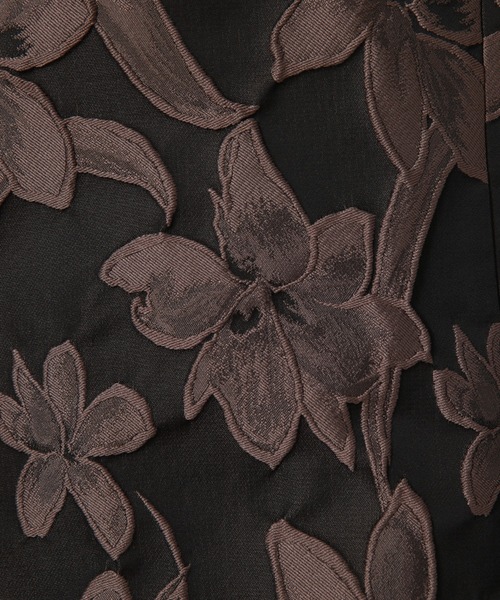 Cheek（チーク）の「花柄ジャガードマーメイドスカート（スカート・レディース・ブラック/グレー・SMALL/MEDIUM）」の19枚目の写真