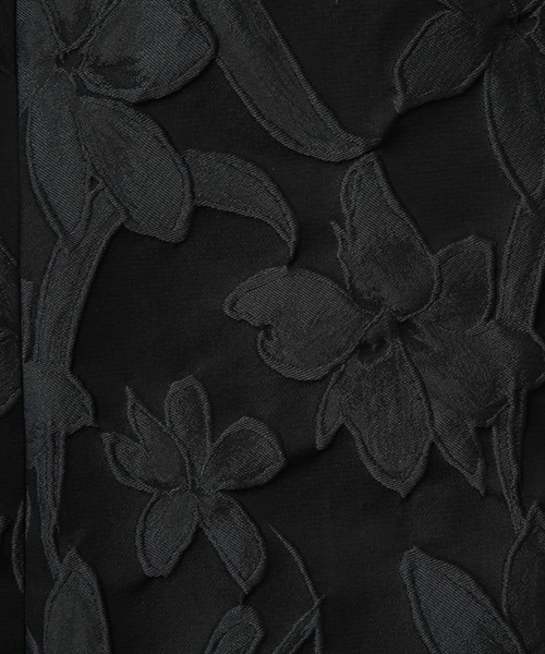 Cheek（チーク）の「花柄ジャガードマーメイドスカート（スカート・レディース・ブラック/グレー・SMALL/MEDIUM）」の21枚目の写真